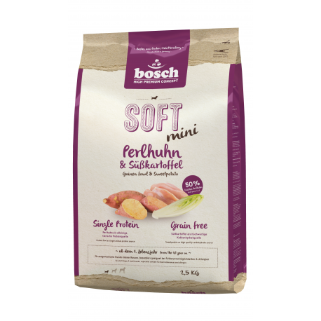 bosch MINI SOFT+ Guinea Fowl (patarška) 2.5kg